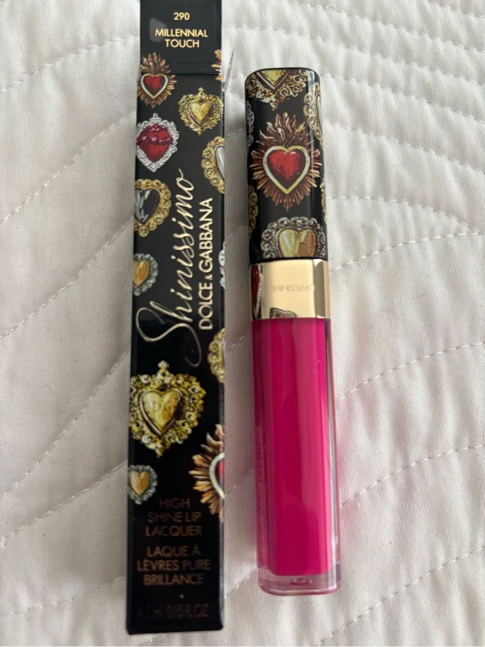 DOLCE & GABBANA Shinissimo High Shine Lip*Lacquer~290 Millennial Touch 4.5ml NIB